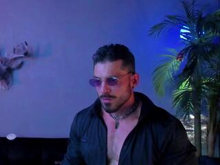 Dennis Cox webcam flirt4free model stream image