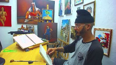 color_beat webcam model stream image