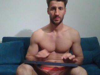 Chris Aron webcam model stream image