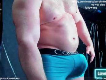 muscularjohnforu webcam chaturbate model stream image