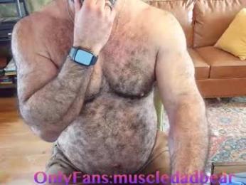 muscledadbear webcam model stream image