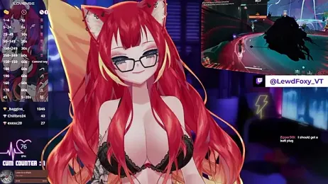 LewdFoxy_VT stripchat stream image